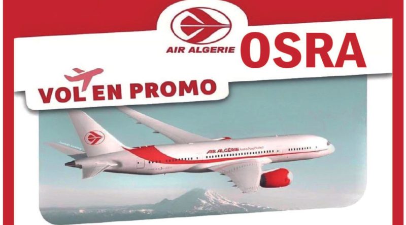 L'offre Osra d'Air Algérie : Pour des vacances en famille
