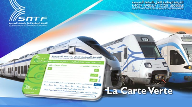 La SNTF lance la carte verte pour transformer les voyages en train en Algérie