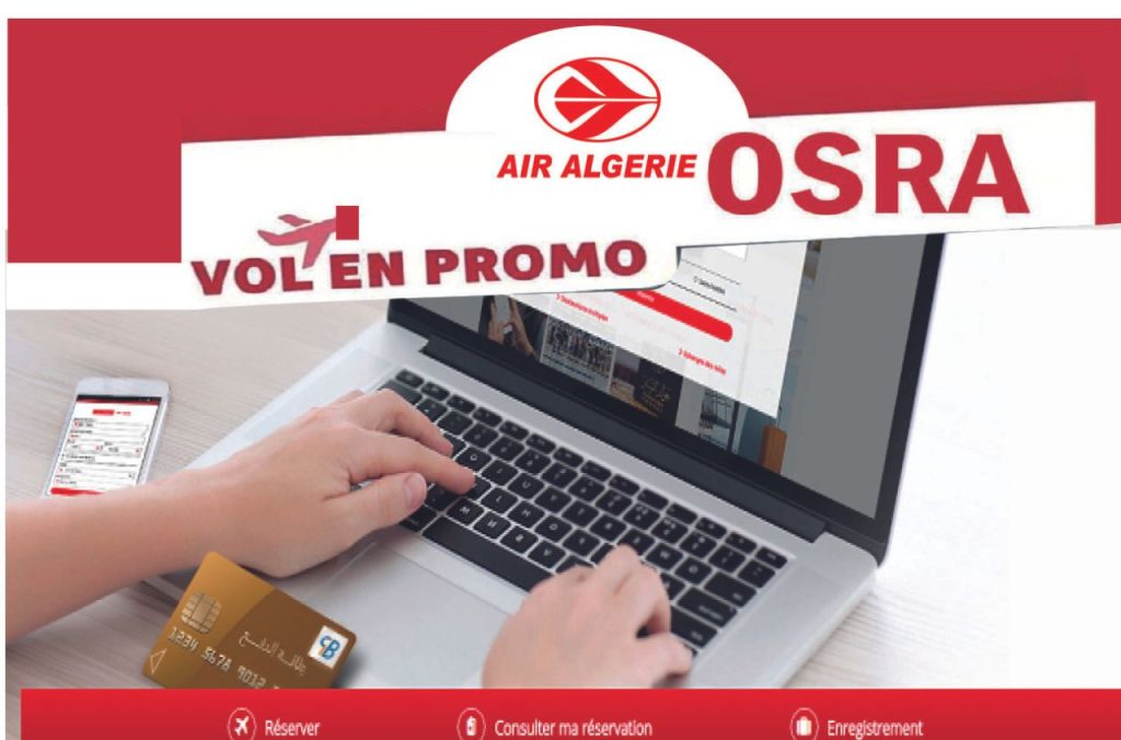 Réservations en ligne pour l'offre Osra-Famille