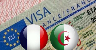 Demande de visa pour la France en Algérie