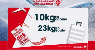 Bagages Air Algérie : Peut on prendre 2 bagages en soute ?