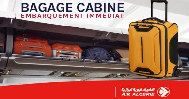 Bagages cabine chez Air Algérie : Nouvelle directive pour l'été