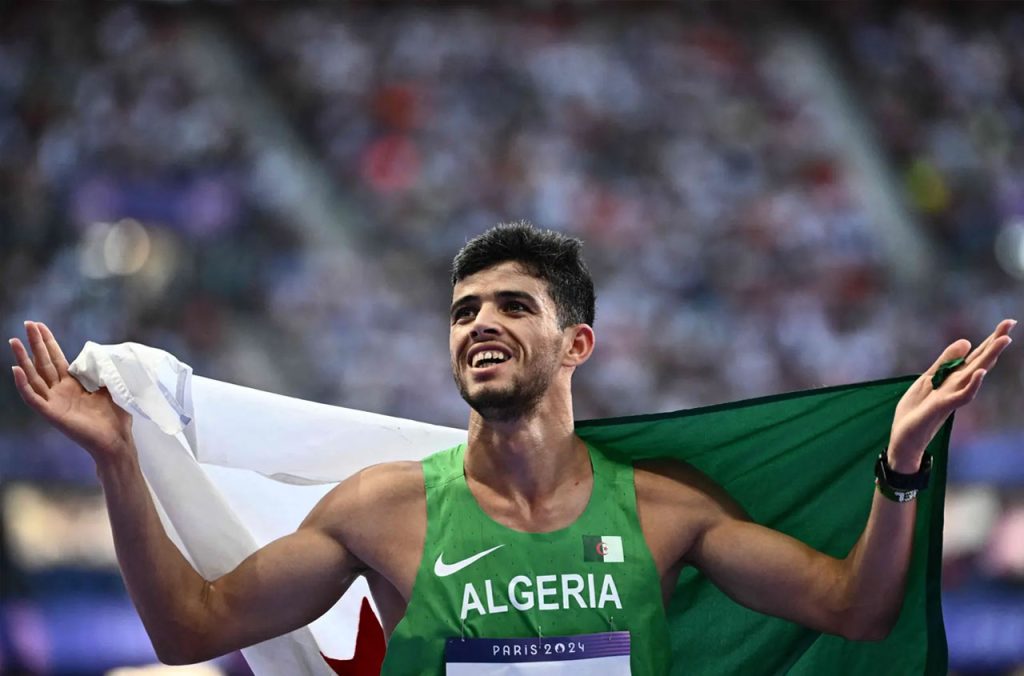 Djamel Sedjati : Médaille de bronze 800 mètres aux JO Paris 2024