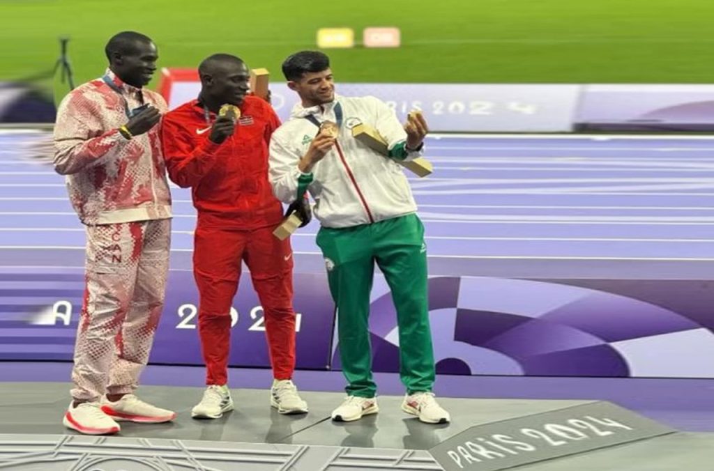 médaille de bronze pour l'Algérie au JO 2024