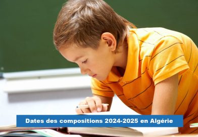 Dates des compositions 2024-2025 en Algérie et le calendrier des vacances scolaires