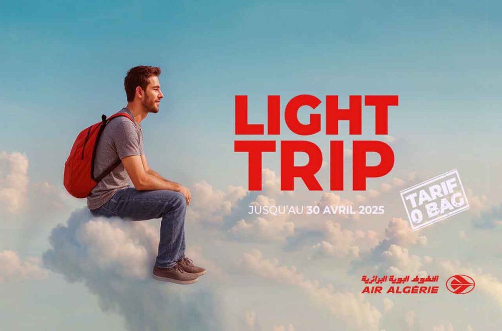 Air Algérie lance l'offre Light Trip pour l'été 2025