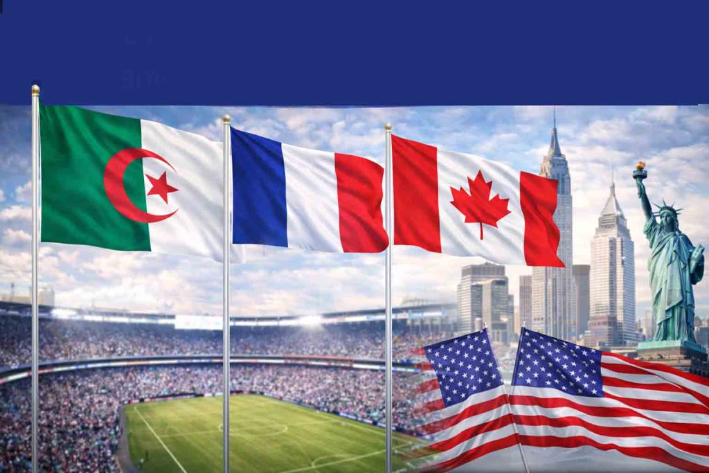 Mondial 2026, comment les Algériens de France et du Canada peuvent obtenir un visa américain prioritaire avec le FIFA PASS
