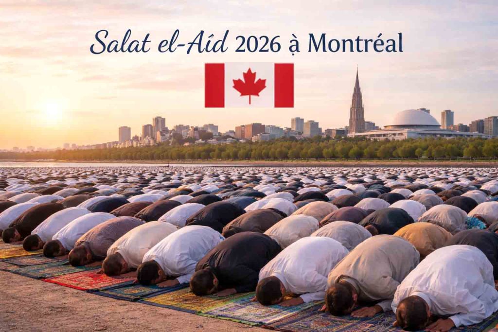 Salat el-Aïd 2026 à Montréal : heure de la prière de l'Aïd et mosquées