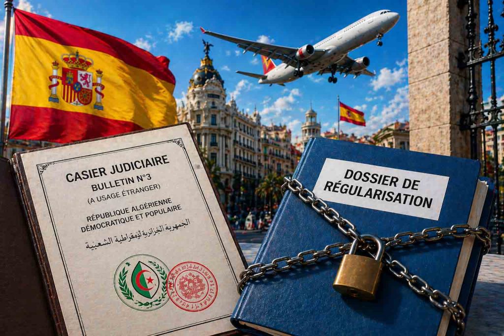 Régularisation en Espagne : pourquoi le casier judiciaire algérien est le document qui fait tout rater