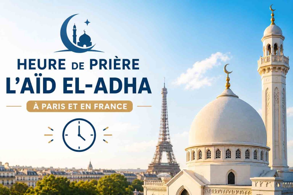 Heure de la prière de l’Aïd el-Adha 2026 en France : horaires, mosquées et traditions