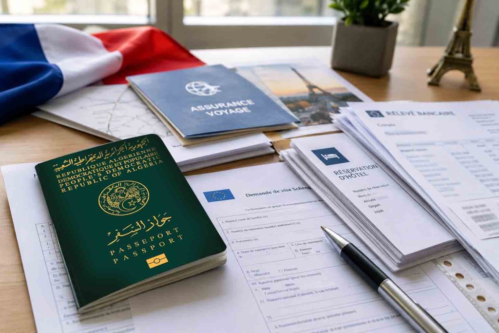 Dossier visa France Algérie : les documents qui retardent le plus souvent les demandes en 2026